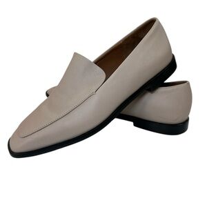 ATP Atelier Loconia Beige Leather Loafers Minimalist Italian Luxe Slip On Flat
